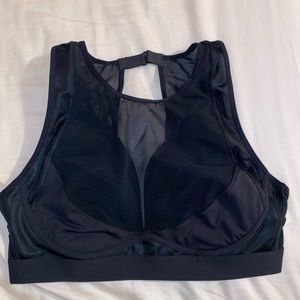 Black High Impact Sports Bra from Fabletics